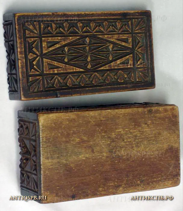 Шкатулка для игральных карт. Нач. ХХ века. Россия. №18716